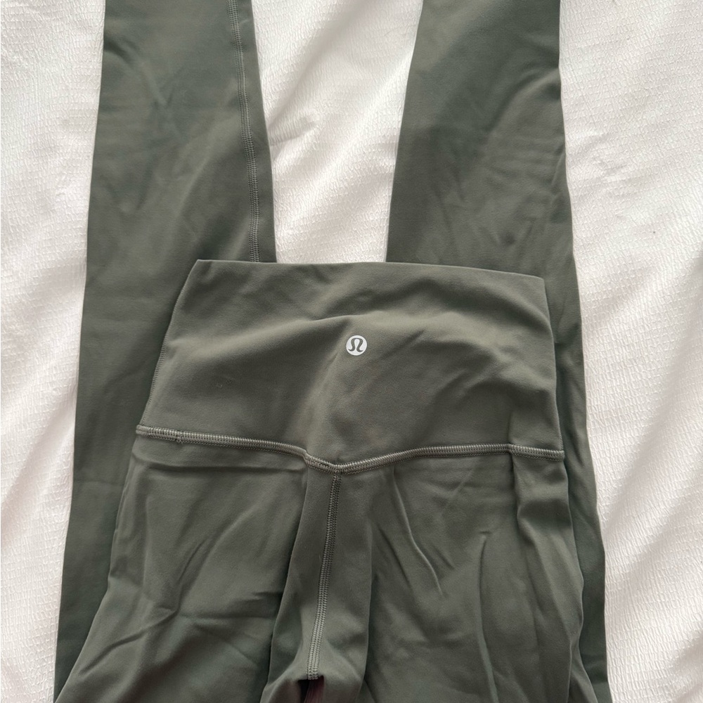 lululemon athletica Women's Sage Green High-Waisted Leggings